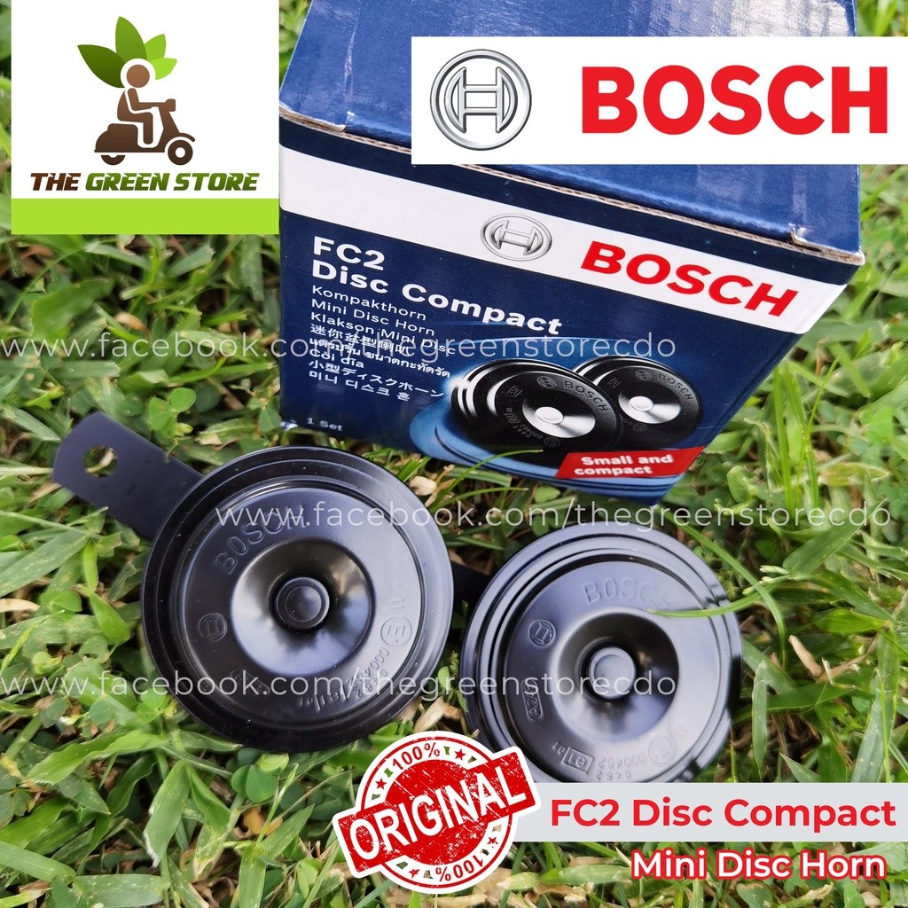 ♞BOSCH FC2 Disc Compact ( Mini Disc Horn ) 12V | Shopee Philippines