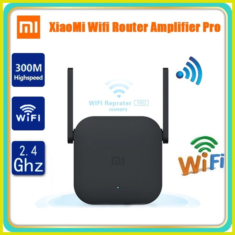 ∆ Xiaomi Mi WiFi Repeater Pro 2.4G Network Router Extender Shopee