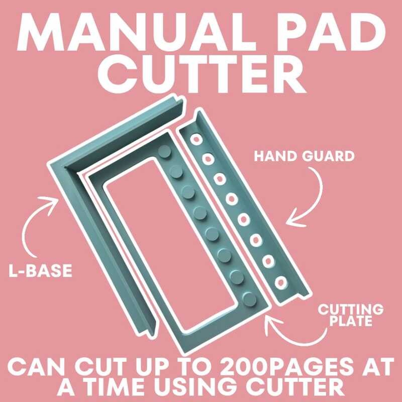 Ruler Guide Cutter | Manual Notepad 3 In 1 Cutting CWY af5 | Shopee ...