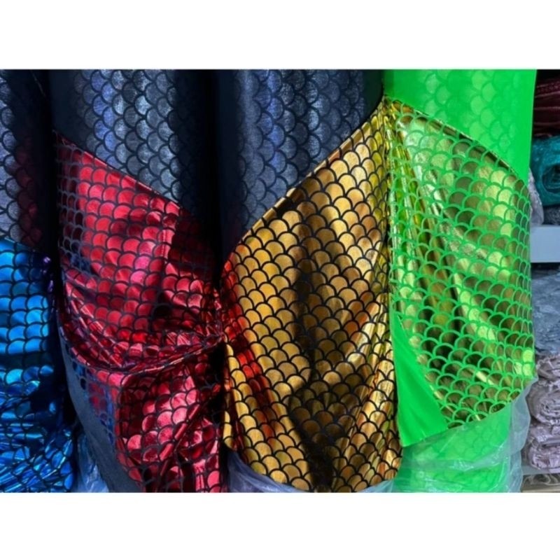 Metallic Mermaid Cloth (Per Yard) | Shopee Philippines