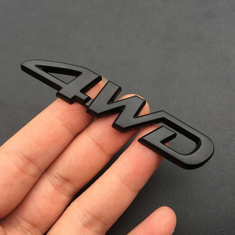 Tt Car 3D 4Wd Letter Stickers Four-Wheel Drive Sticker Emblem 4X4 Badge ...