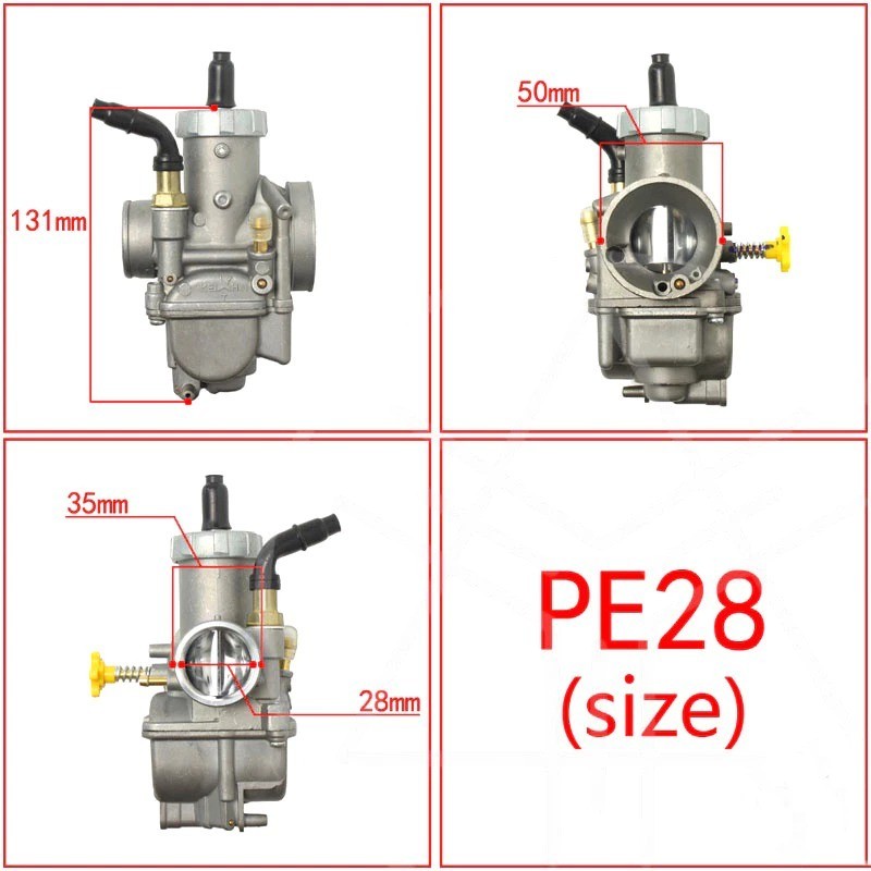 Keihin Carburator PE24/PE28 NSR28 (28MM) 24MM/28MM Carburator 2/4 ...