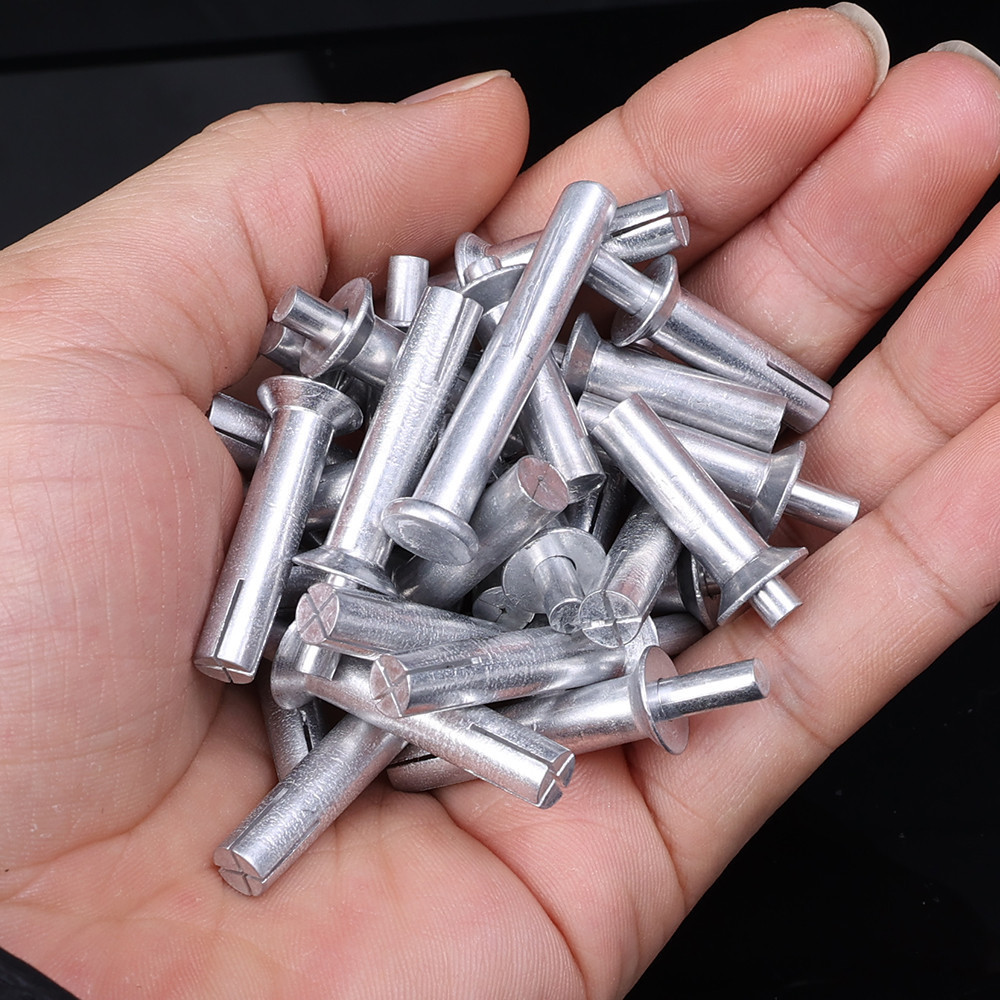 100/50/30PCS Aluminum Core Expansion Rivets - Semicircle Countersunk ...