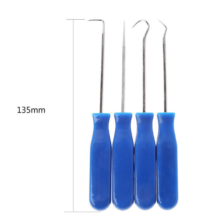 4 pcs Car Stainless Steel Oil Seal Screwdriver Craft Hobby Auto Small