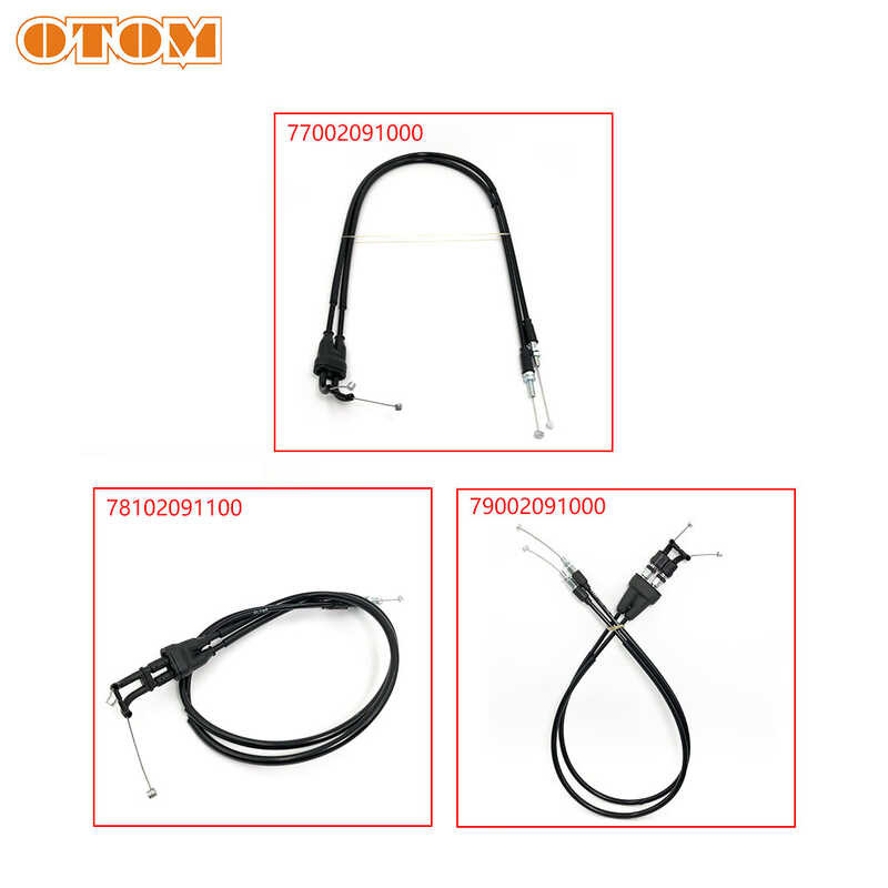 Motorcycle Throttle OTOM Cable Accelerator Pull e Fuel Pipes For KTM