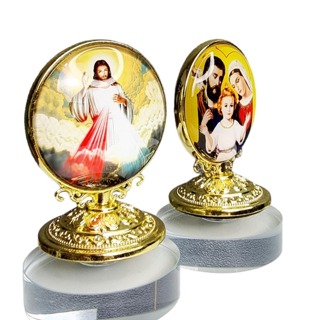 10cm Double-Sided Rotating Crystal Car Statue - MS ROTTRON | Shopee ...