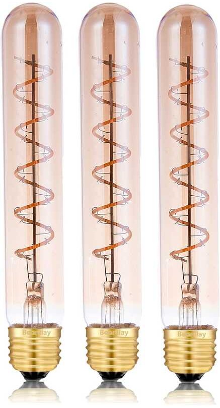 Adjustable 4W tube Eison bulb, T10 long LED bulb 40W equivalent warm ...