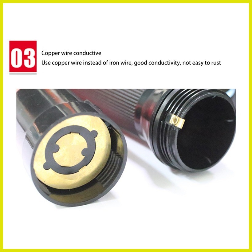 ۞ LED Traffic Baton Police Traffic Indicate Light Stick Wand Handheld