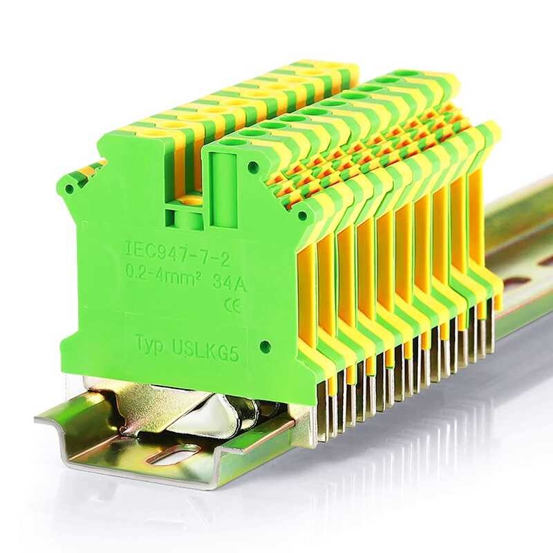 USLKG 2,5 - Protective Conductor Terminal Block - 0441025 | Phoenix Contact