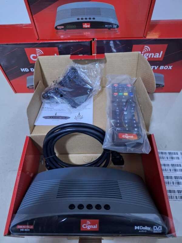 CIGNAL TV Box Free 2 Months Receiver (Need Satellite Dish) | Shopee ...
