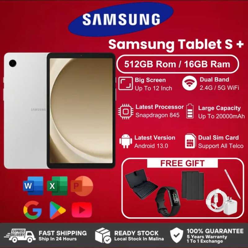 【Cod】Genuine Original SAMSUNG GALAXY TAB S9 16Gb Ram+512Gb ROM | 4K LED ...