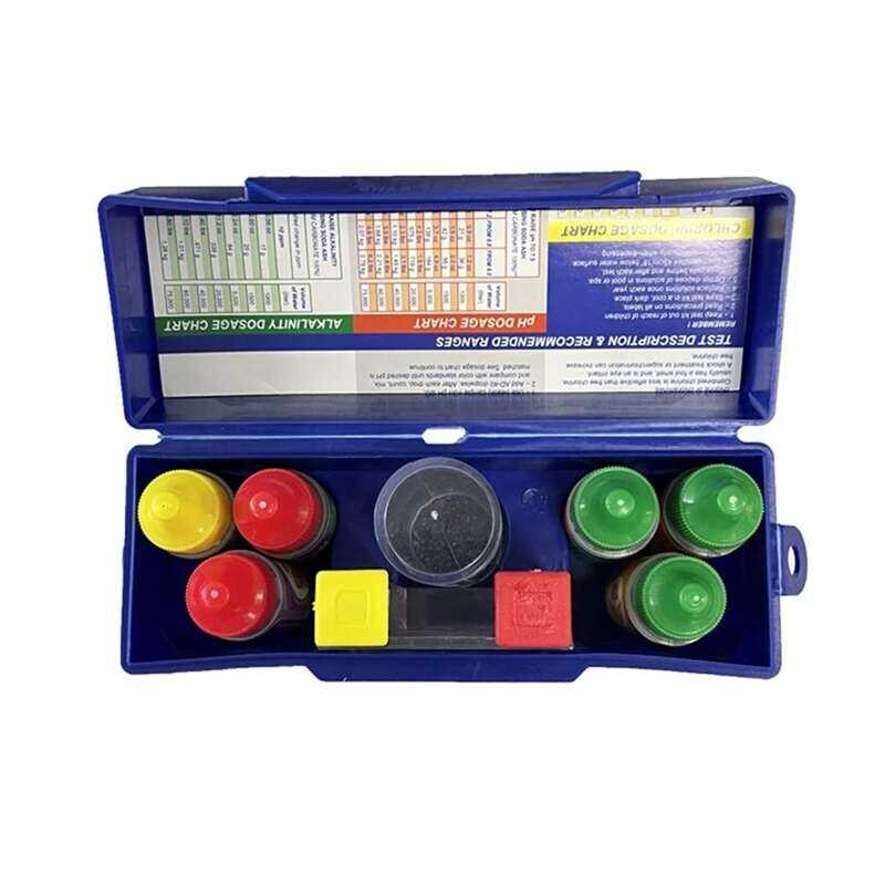 2025 New 5-Way Test Kit For Pool & SPA Acid Demand Chlorine Total ...