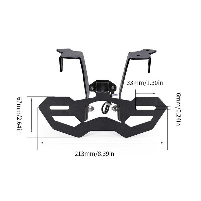 license plate eliminator kit