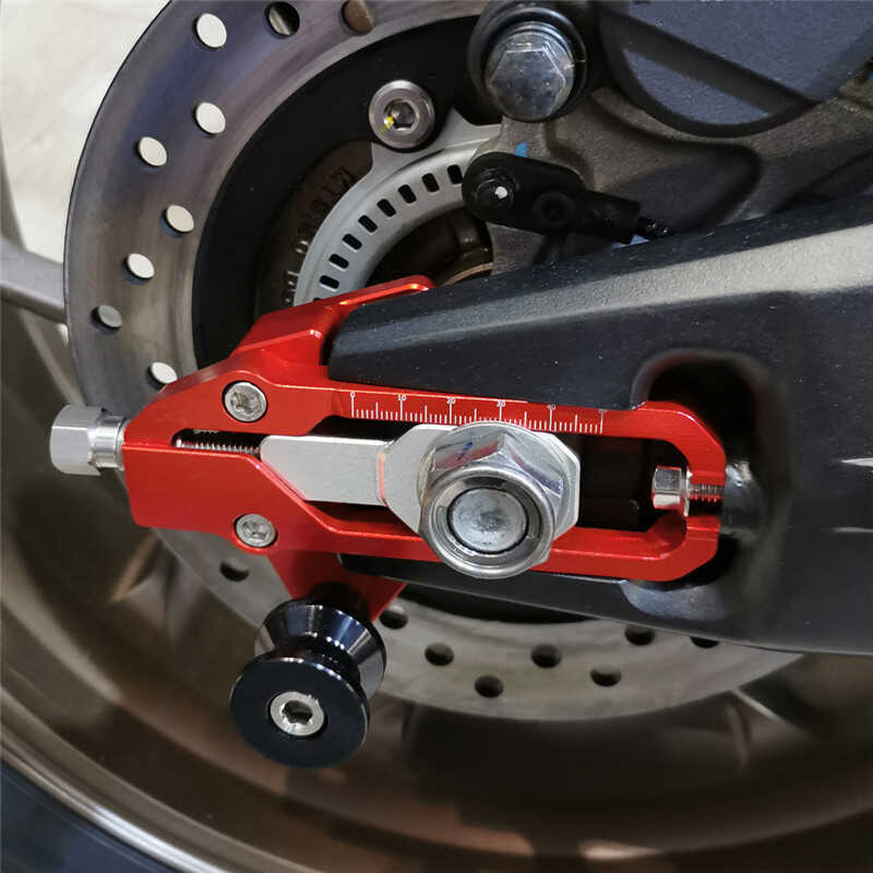 Support Réglage Chaîne Moto Honda CB650R CBR650R 2019-2020 - Bobines Curseur Bras Oscillant CNC Aluminium