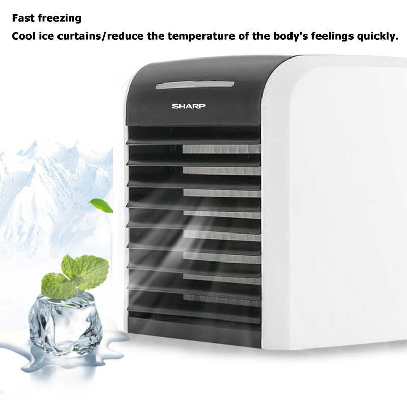 Mini Coog Sharp Table Portable Air Conditioner Cooler Electric Fan For ...