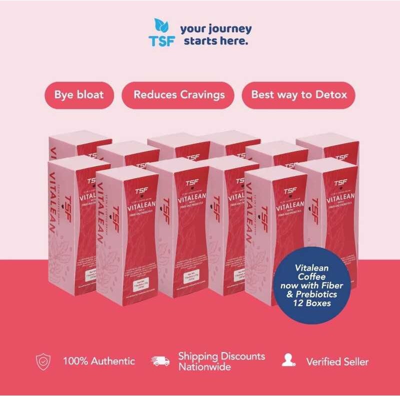 Ang Slim Firm VitaLean Coffee 12 kahon / 84 sachets Shopee Philippines