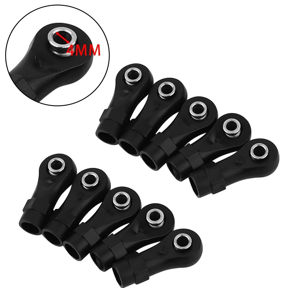 10/50Pcs Plastic M3 M4 Ball Head Linkage Pull Rod Tie Rod End Ball