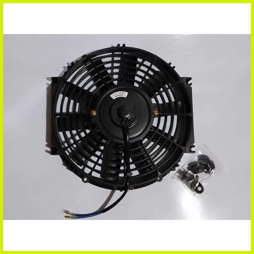 ஐ MQ Heavy Duty Universal Condenser/Radiator Aux Fan 10 Blades 12V