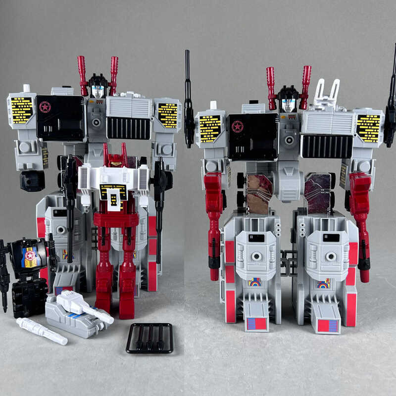 Transformation 。 G1 3 Change Base Metroplex Fighters KO KT Ver Action ...