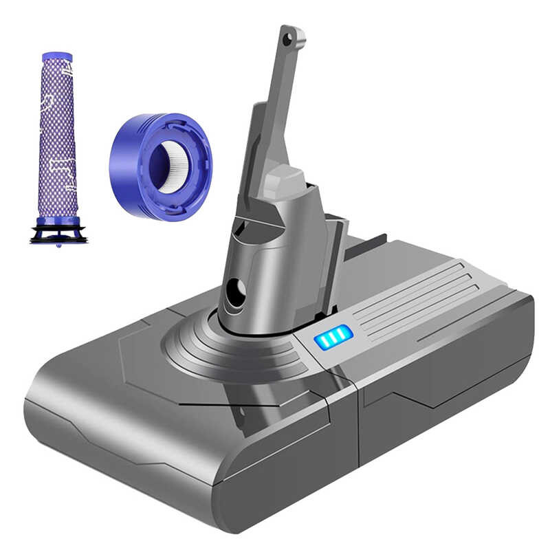 21.6V f Battery Adapter+PreFilter+Rear Filter Replace for Dyson