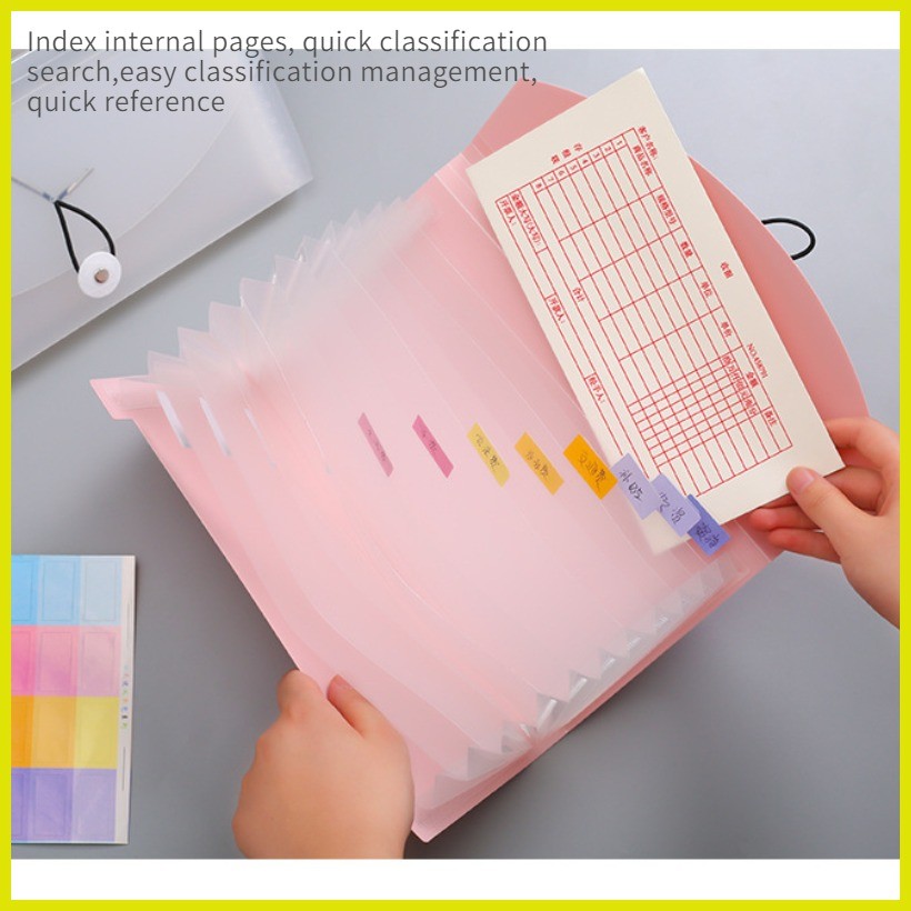 ⊙ B6 Expanding File Portable Pouch Letter Business Wallet Small Bills ...