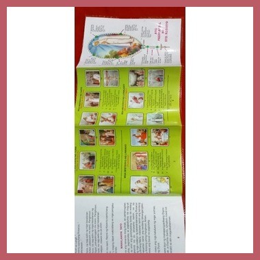 ๑ ☈ How to pray the rosary guide with plastic cover -English/Tagalog ...
