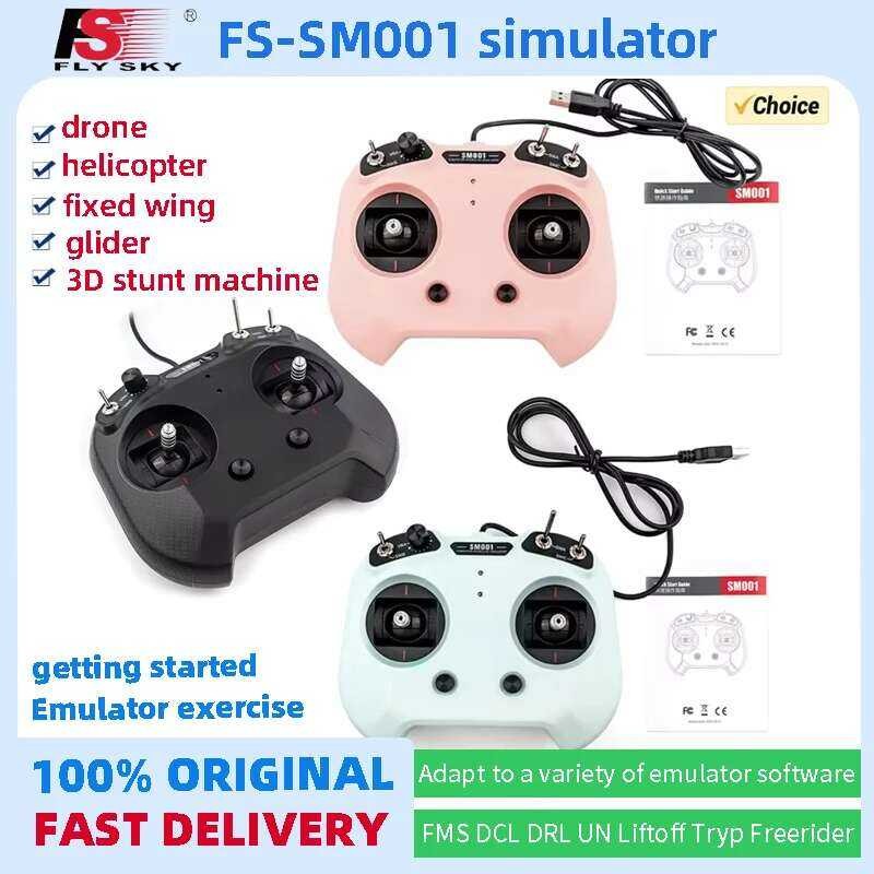 Fs-Sm001 FLYSKY Simulator For Newcomers 8Ch/6Ch Port For DRL Liftoff ...