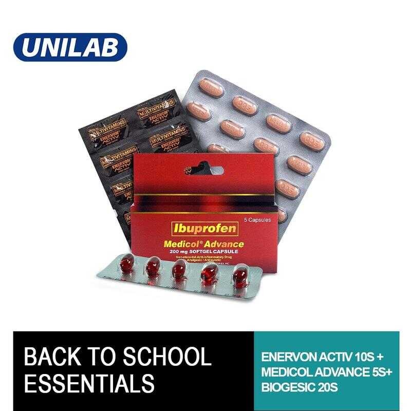 Back To School Essentials (Medicol Advance 5S + Enervon Activ 30 ...