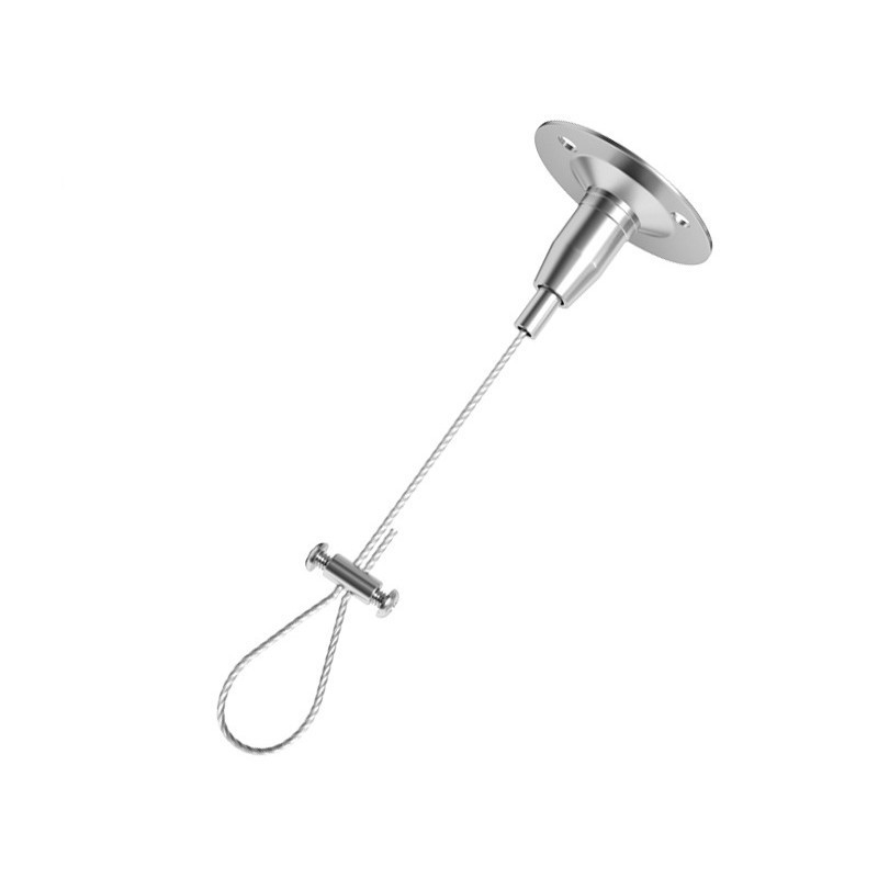 Wire Rope Hanger Billboard Hang Rope Acrylic Lock Sign Self-Locking ...