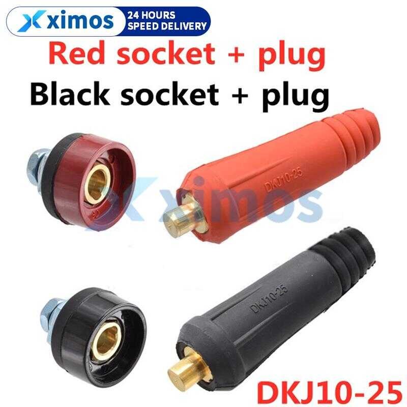 COD Welding Cable Connector-Plug Socket Machine Dkj10-25 Quick Fitting ...
