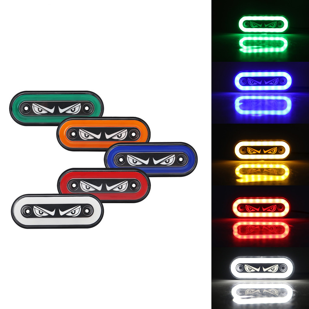 Truck Side Light Demon Eye Blinking 12V-24V Led Light Side Warning ...