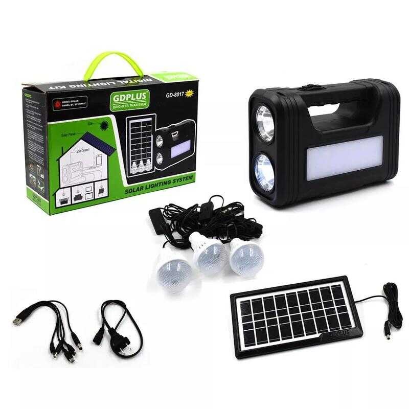 Gd-8017 1 Set GDLITE Solar LED Lightning System 2A | Shopee Philippines