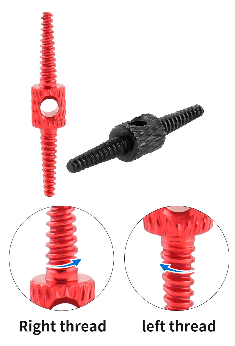5-Piece Bike Cable Routing Tool Kit – Internal Cable Guide For Brake & Gear Cables, Easy Installation, Saves Time (Red)-451374