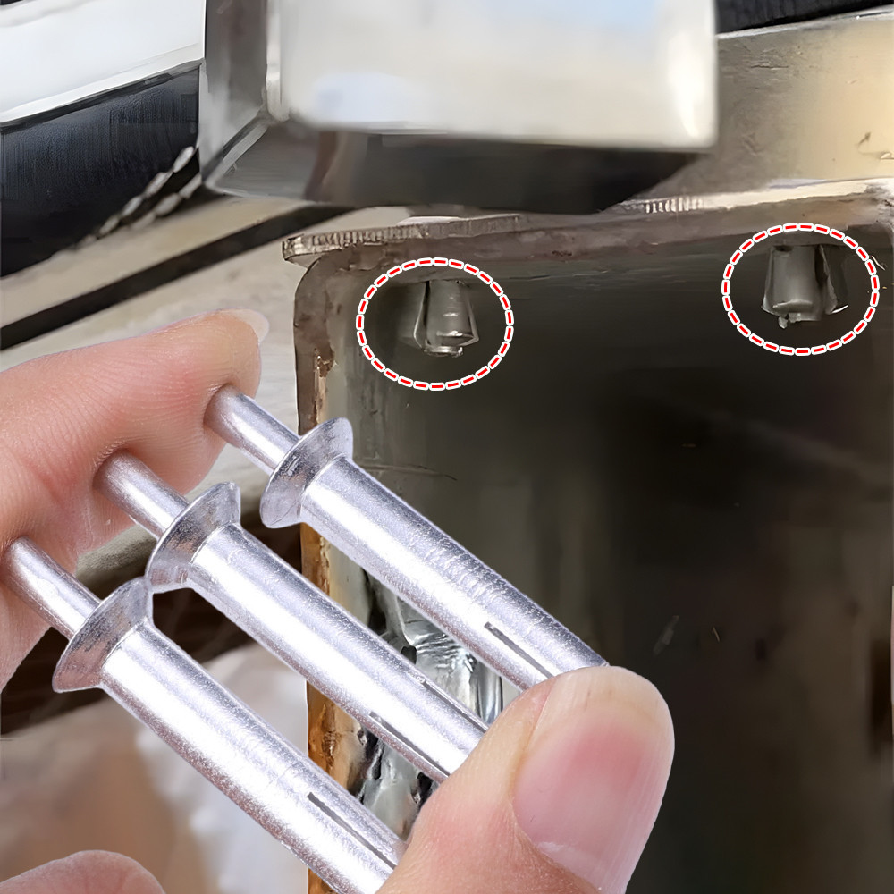 100/50/30PCS Aluminum Core Expansion Rivets - Semicircle Countersunk ...
