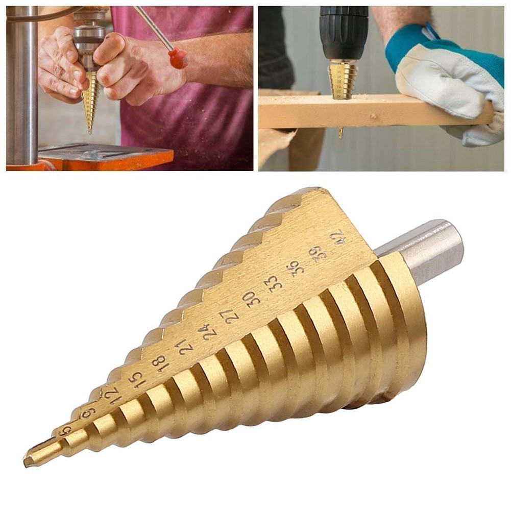 dailylife1.ph ️ Step Drill HSS Steel Cone Bit Hole Metal Cutter