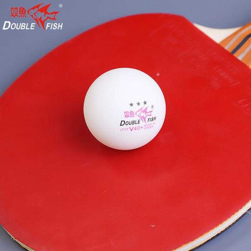  Double Fish V40+Three Star Table Tennis WTT Match Ball Box Of 6