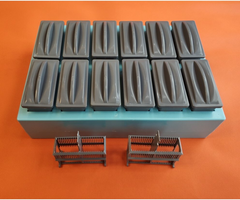 Best Pathology Lab Slide Staining 1Set ( Include 12Ea Dishes 2Ea Rack ...