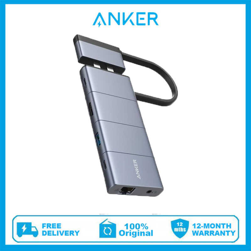 For Anker Book, Powerexpand 9In2 Hub With 85W Power Delivery, 4K 30Hz