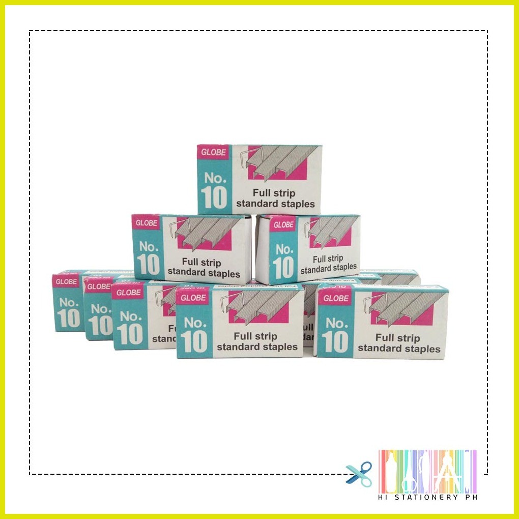 Random Standard Staple Wire No.10 School & Office Supplies Per Pack