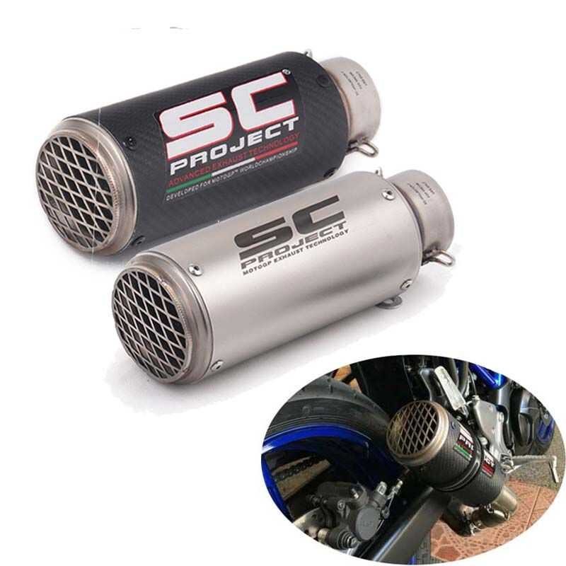 Inlet Screen 60mm Type Universal SC Canister Pipe Motorcycle Exhaust ...