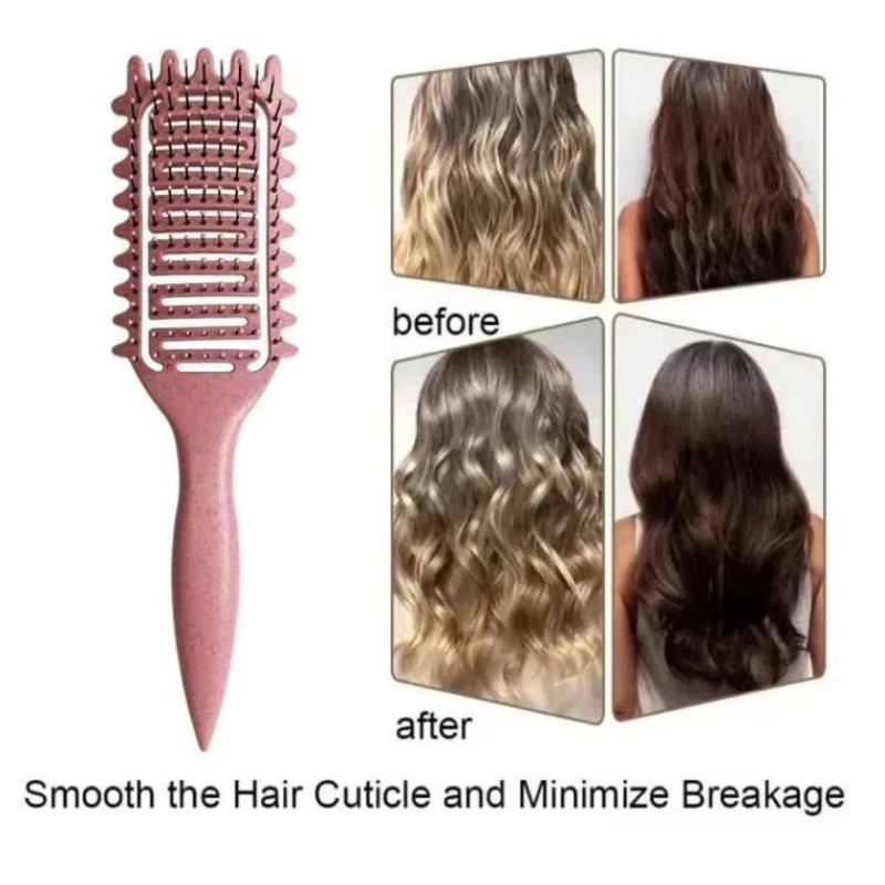 Curls Barber Styling Tool Bounce Curl Define Styling Hair Brush Tangled ...