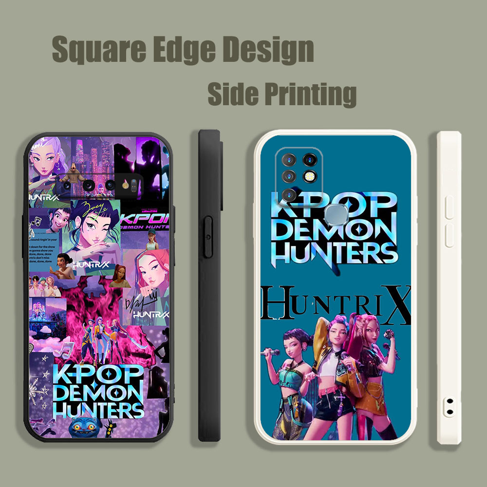 Casing For OPPO A5 A9 A53 A32 A7X Reno 6 5 Z 2020 5G kpop demon hunters ...