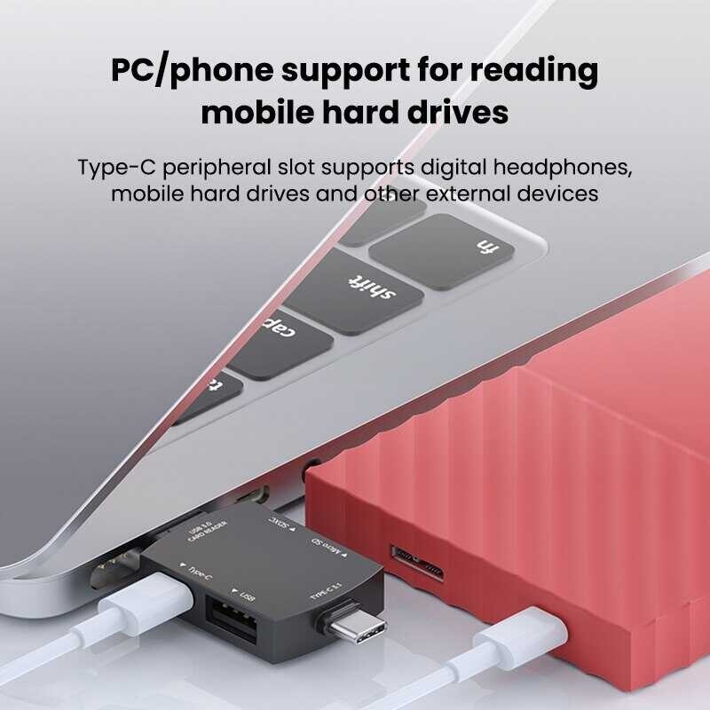 USB Olaf 3.0 Type C Micro SD TF Memory Adapter Para Sa PC Laptop ...