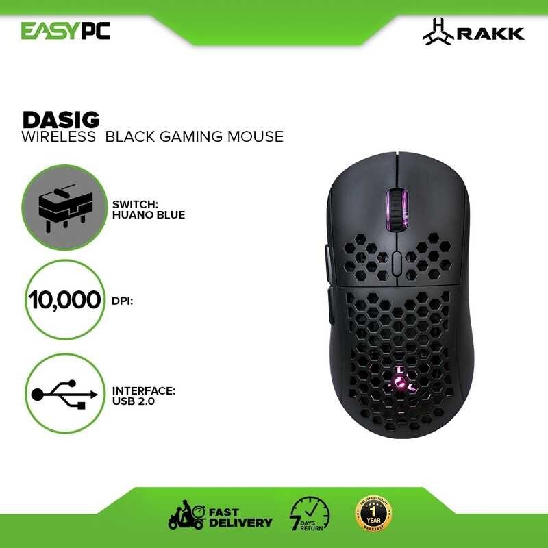 Dasig RAKK Wireless Gaming E 3325 Sensor Huano Blue Switch RGB [Unk ...