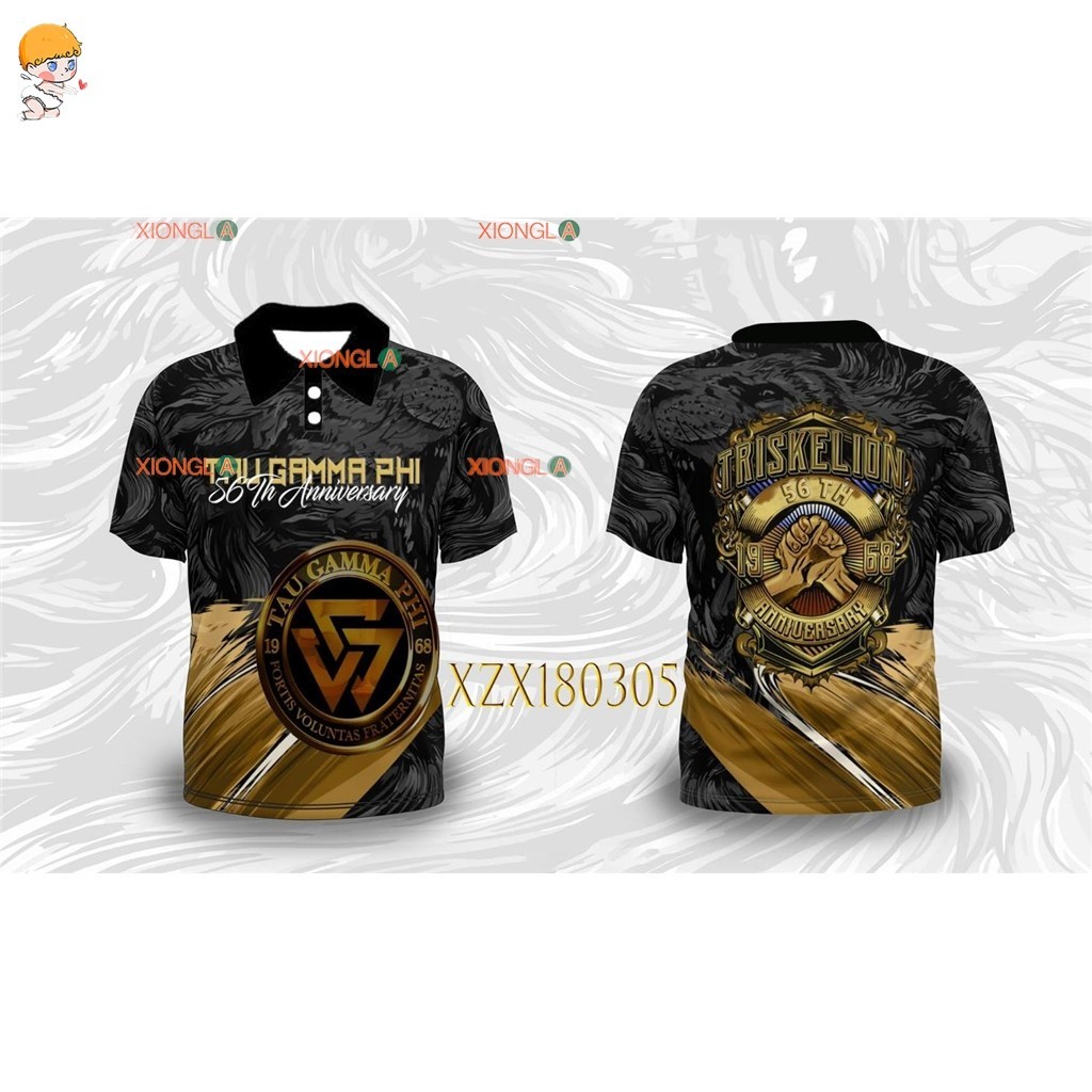 Tau Gamma Phi Triskelion Frat Shirt 56th Anniversary 2024 Shopee
