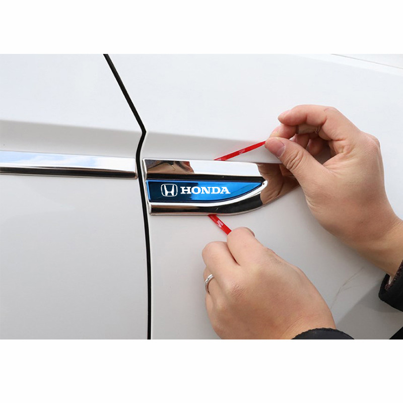 Geely Universal Car Door Fender 3D Metal Side Label Stickers Decorative ...