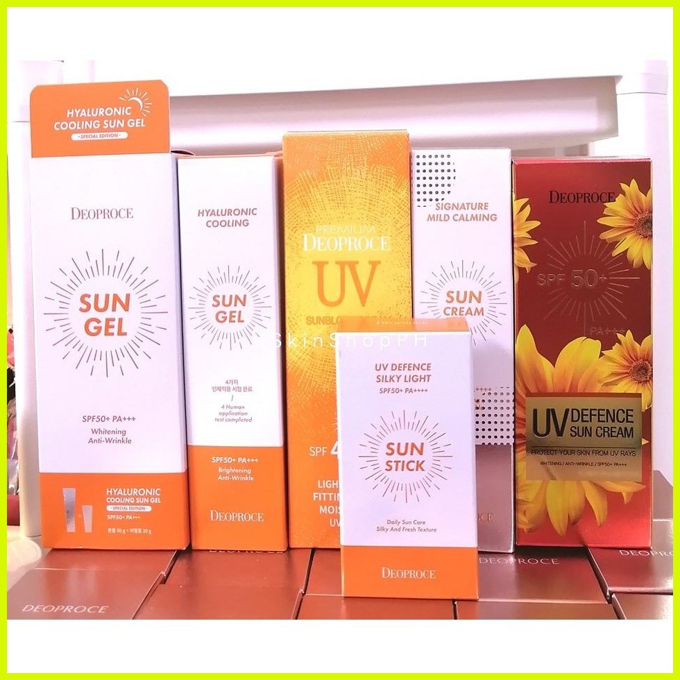 ♠ Deoproce Sunscreen (Sun Stick, UV Sunblock, UV Defence Sun Cream, Sun ...
