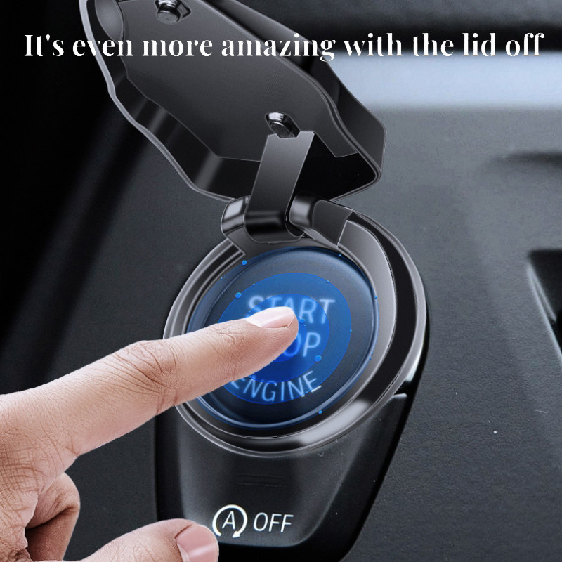 BYD Alloy Car One Button Start Protection Cover Decoration Car Engine