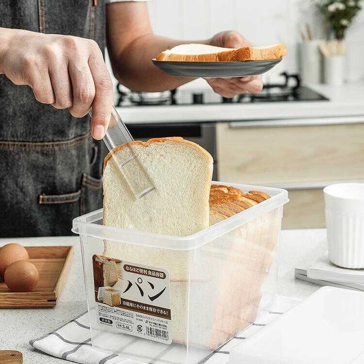 Toast Storage Japanese Box Bread Fresh-Keeping Box Toast Storage ...