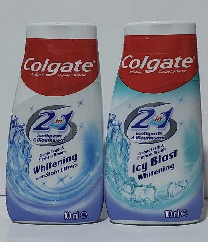 Colgate 2-In-1 Whitening Toothpaste & Mouthwash 100Ml 3 e44 | Shopee ...